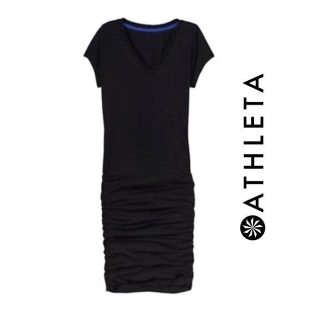Athleta Topanga V-neck Tee Dress